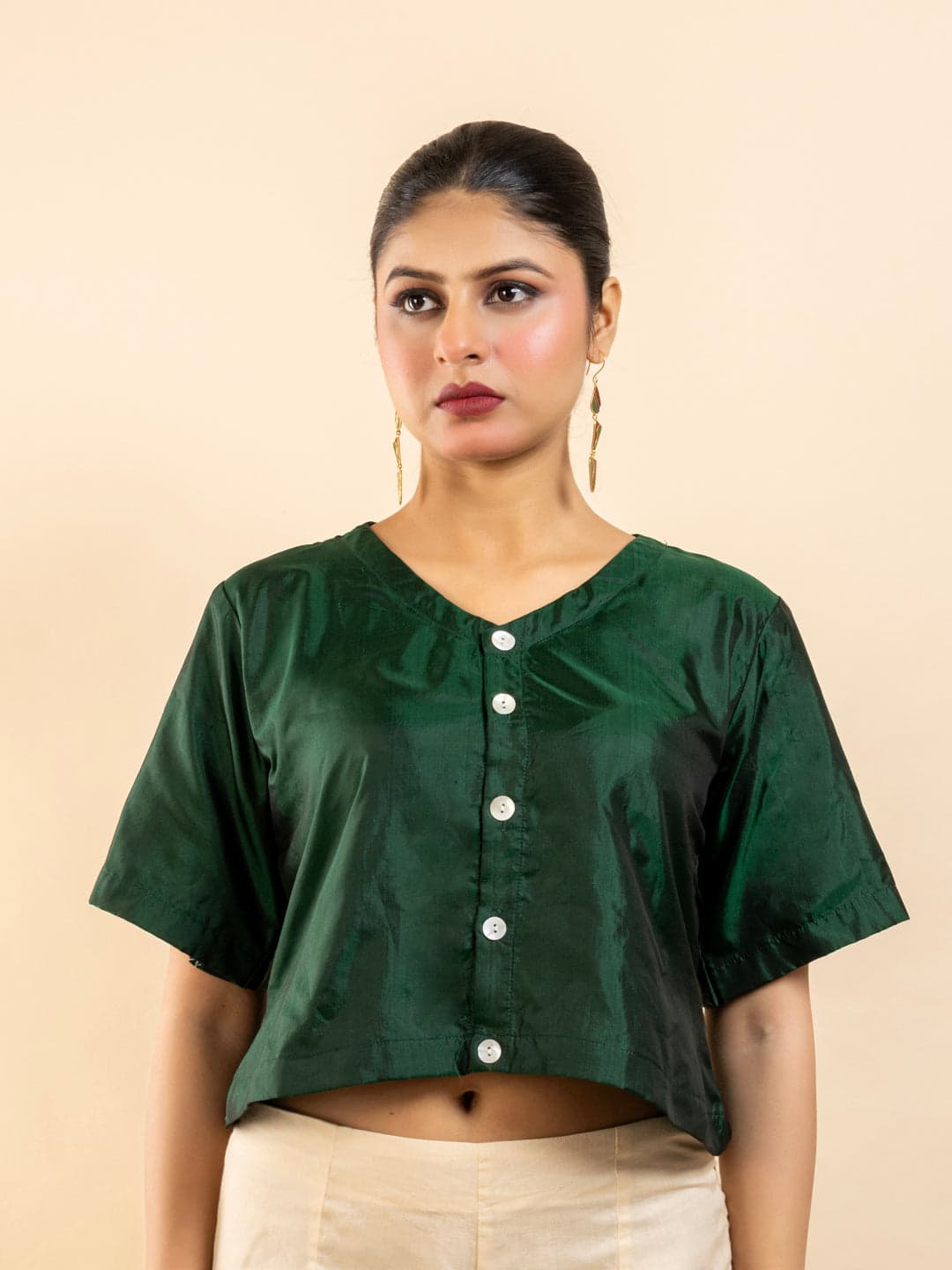 Infinity Front Blouse